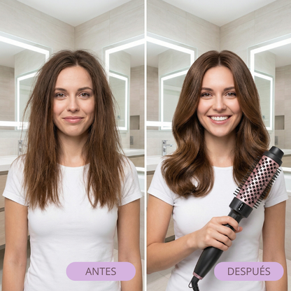 Cepillo Térmico Iónico 3 en 1