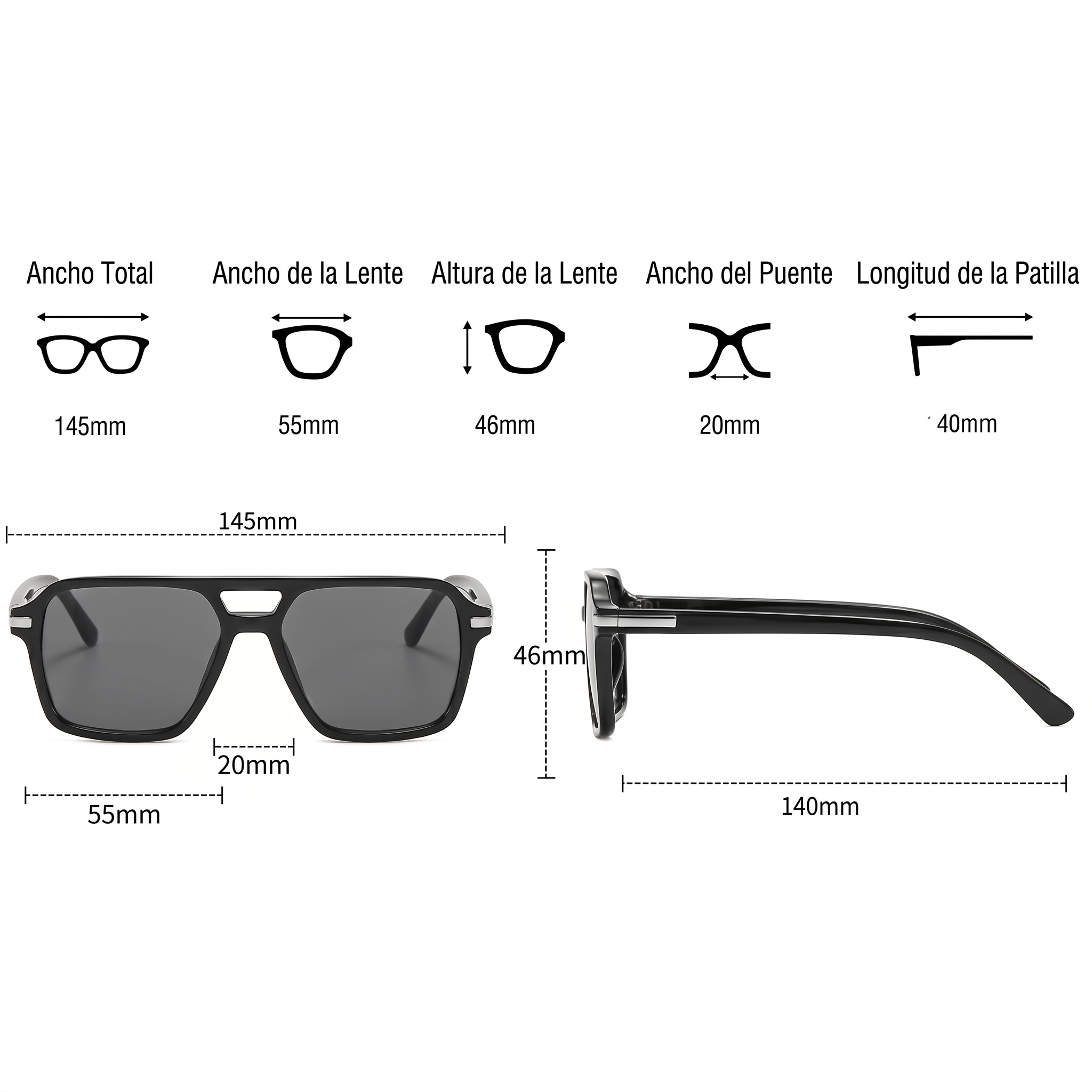 UMBRAL - Gafas de Sol Vintage